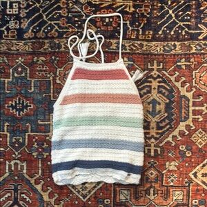 Hollister Multicolor Striped Tank Top